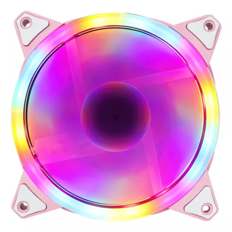 Cooler Hyrax Hcl100 120mm Rosa Rgb Hcl100p - Microgem a Maior loja de ...