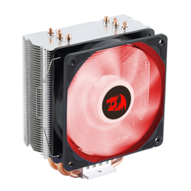 Cooler Redragon Buri Led Vermelho 120mm Intel-amd Preto Cc-1055r