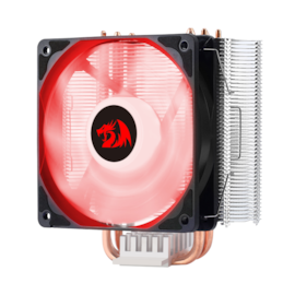 Cooler Redragon Buri Led Vermelho 120mm Intel-amd Preto Cc-1055r