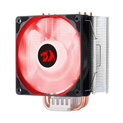 Cooler Redragon Buri Led Vermelho 120mm Intel-amd Preto Cc-1055r