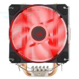 Cooler Redragon Tyr Led Vermelho 120mm Intel-amd Preto Cc-9104r