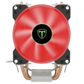 Cooler T-dagger Idun R Led Vermelho Intel-amd 90mm Preto T-gc9109 R