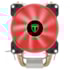 Cooler T-dagger Idun R Led Vermelho Intel-amd 90mm Preto T-gc9109 R