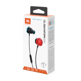 Fone De Ouvido Jbl Quantum 50N 3.5Mm Com Microfone Preto Jblqtum50N