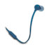 Fone De Ouvido Jbl Tune 110 3.5Mm Com Microfone Azul Jblt110Blu
