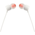 Fone De Ouvido Jbl Tune 110 3.5mm Com Microfone Branco Jblt110whtame