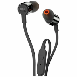 Fone De Ouvido Jbl Tune 210 3.5mm Com Microfone Preto Jblt210blk