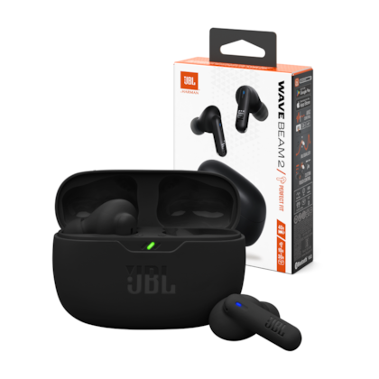 Fone De Ouvido Jbl Wave Beam 2 Tws Bluetooth Preto Jblwbeam2blk