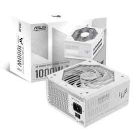 Fonte Asus Tuf Gaming Atx 3.0 1000w Full Modular Pfc Ativo 80 Plus Gold Branco Tuf-gaming-1000g-white