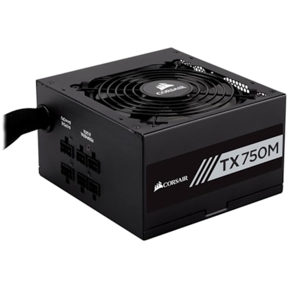 FONTE ATX 750W CORSAIR TX750M CP-9020131-WW 80 PLUS GOLD SEMI-MODULAR