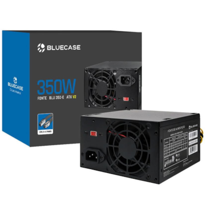 Fonte Bluecase 350w  Atx Box C/cabo Blu350-eps3