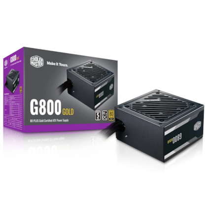 Fonte Cooler Master 800w G800 Pfc Ativo 80 Plus Gold Sem Cabo Mpw-8001-acaag