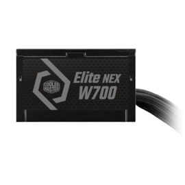 Fonte Cooler Master Elite Nex W700 Atx 2.4 700w Full Range 80 Plus White Pfc Ativo C/cabo Preto Mpw-7001-acaw-bb1