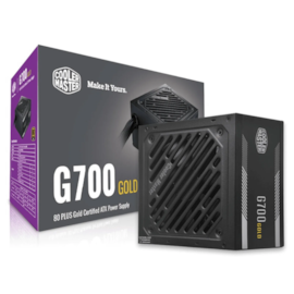 Fonte Cooler Master G700 700w Atx Pfc Ativo 80 Plus Gold Com Cabo Preto Mpw-7001-acaag-br