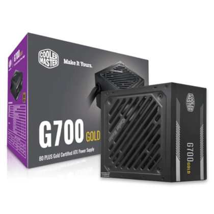 Fonte Cooler Master G700 700w Atx Pfc Ativo 80 Plus Gold Com Cabo Preto Mpw-7001-acaag-br