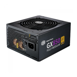 Fonte Cooler Master Gx850 Gold 850w Atx Full Modular Pcf Ativo 80 Plus Gold Sem Cabo Preta Mpe-8501-afaag-w1