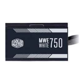 FONTE COOLER MASTER MWE 750W WHITE, 80 PLUS STANDARD BIVOLT - MPE-7501-ACAAW-US