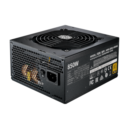 Fonte Cooler Master Mwe 850 V2 850w 80 Plus Gold Full Modular Mpe-8501-afaag-u2