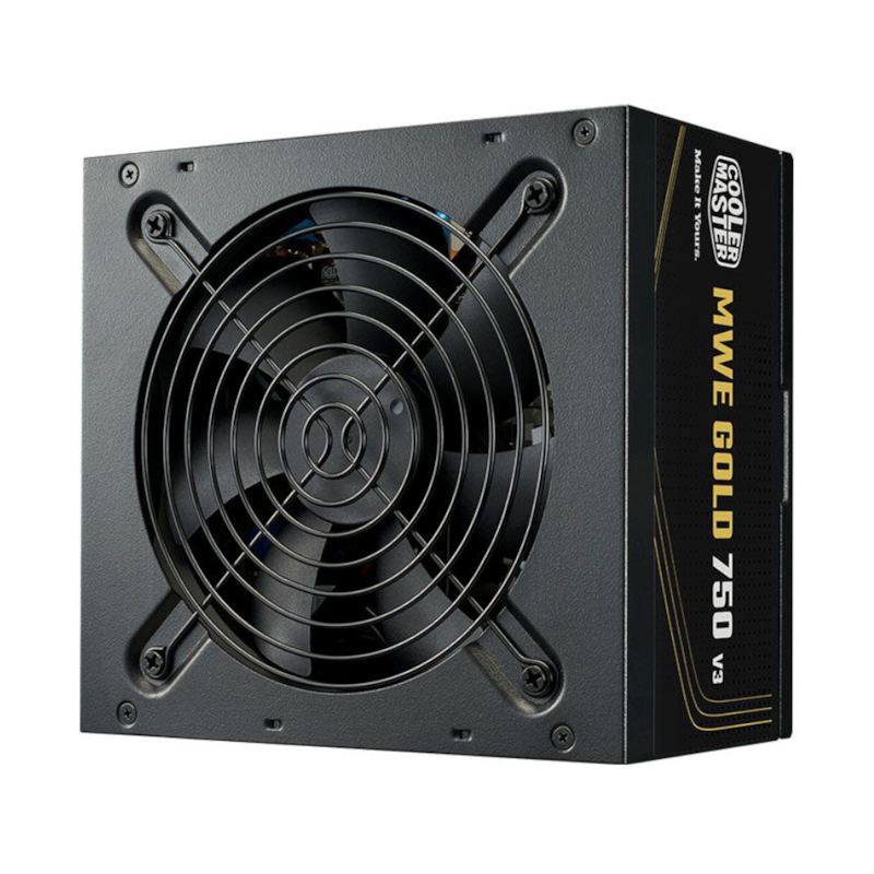 Fonte Cooler Master Mwe Gold 750 V3 Atx 3.1 750w Pcie 5.0 Pfc Ativo 80 ...