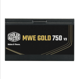 Fonte Cooler Master Mwe Gold 750 V3 Atx 3.1 750W Pcie 5.1 Pfc Ativo 80 Plus Gold Preto Mpe-7506-Acag