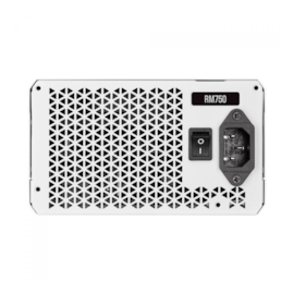 Fonte Corsair Rm Series Rm750 Atx 750w Full Modular Pfc Ativo 80plus Gold Sem Cabo Branca Cp-9020231-ww