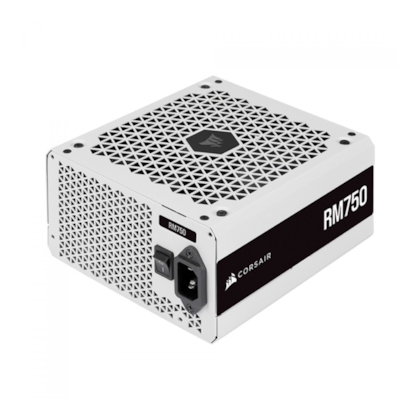 Fonte Corsair Rm Series Rm750 Atx 750w Full Modular Pfc Ativo 80plus Gold Sem Cabo Branca Cp-9020231-ww