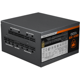 Fonte Cougar Gex X2 1000w Atx 3.1 Pcie 5.0 80 Plus Gold Full Modular Pfc Ativo Preto 31gt100003p01