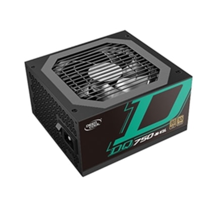 FONTE DEEPCOOL 750W DQ750 FULL MODULAR  80PLUS GOLD PRETO DP-GD-DQ750-M-V2L