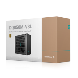 Fonte Deepcool 850w Dq850m-v3l 80 Plus Gold Full Modular Preto Sem Cabo De Forca