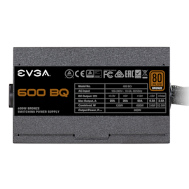 Fonte Evga 600w Atx Bq Semi Modular 80 Plus Bronze 110-bq-0600-k1