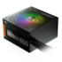 Fonte Gamdias Kratos Atx 500W Rgb 80 Plus E1-500W