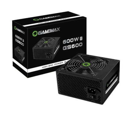 Fonte Gamemax GP750, 750W, 80 Plus Bronze, PFC Ativo