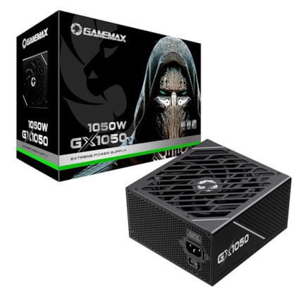 Fonte Gamemax Gx1050 Pro 1050w 80 Plus Platinum Pfc Ativo Full Modular Preto Gx1050prbks8810br