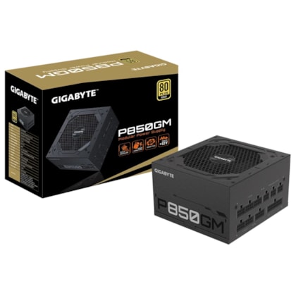 FONTE GIGABYTE 850W 80 PLUS GOLD P850GM 0106563-01