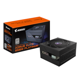 Fonte Gigabyte Aorus Elite P850w Atx 3.1 850w Modular Pcie 5.0 Pfc Ativo 80 Plus Platinum Gp-ae850pm Pg5