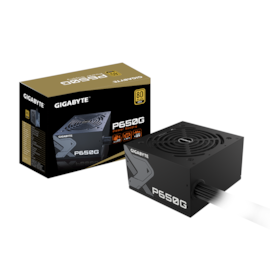 Fonte Gigabyte P650g Atx 650w Pfc Ativo 80 Plus Gold Gp-p650g