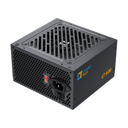 Fonte Leader Tech Lt 600 Atx 600W Preto Lt-Atx-600W