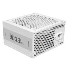Fonte Pcyes Shocker 500W White Ghost Pfc Ativo 80 Plus Branco Pf500Shwg