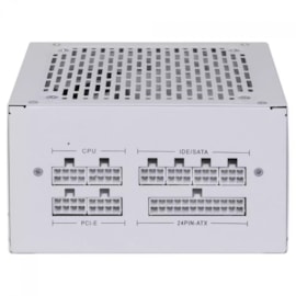 Fonte Pcyes Shocker 600W White Ghost Full Modular Pfc Ativo 80 Plus Branco Pf600Shwg