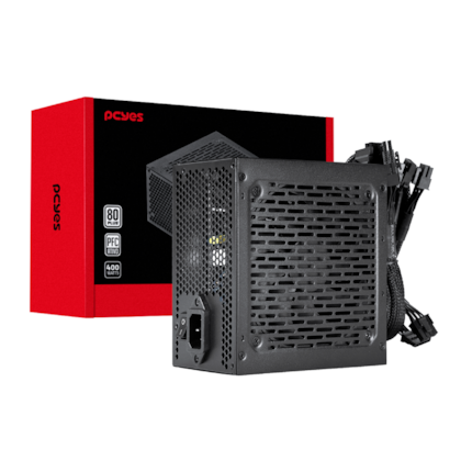 Fonte Pcyes Shocker Atx 400W Pfc Ativo 80 Plus White Pf400Shw