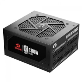 Fonte Redragon Rgps-1300W Atx 3.1 1300W Pcie 5.1 Full Modular Pfc Ativo 80 Plus Platinum Gc-Ps018 V2