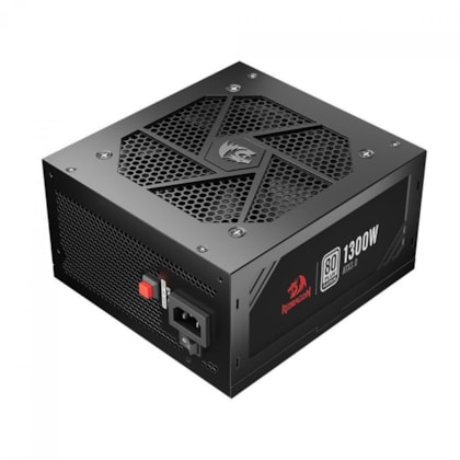 Fonte Redragon Rgps-1300W Atx 3.1 1300W Pcie 5.1 Full Modular Pfc Ativo 80 Plus Platinum Gc-Ps018 V2