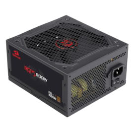 Fonte Redragon Rgps-600w 600w Full Modular Bronze 80 Plus Gc-ps003-1