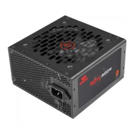 Fonte Redragon Rgps-600w Atx 600w Pfc Ativo 80 Plus Bronze Preto Gc-ps024