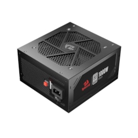 Fonte Redragon Rgps Atx 1000w Pcie 5.0 Full Modular Pfc Ativo 80 Plus Platinum Preto Gc-ps017