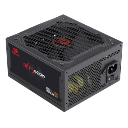 Fonte Redragon Rgps Atx 600w Full Modular Bronze 80 Plus Pfc Ativo Gc-ps003-1