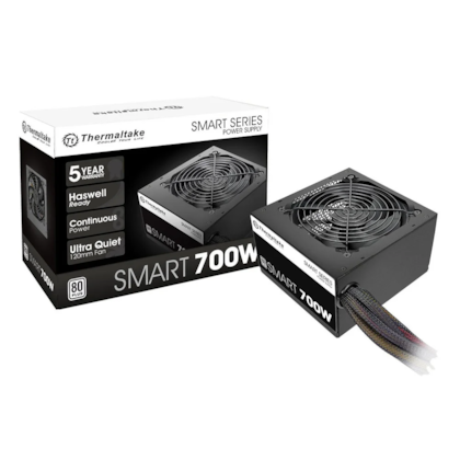 Fonte Thermaltake Smart Series Atx 2.3 700W Pfc Ativo 80 Plus White Ps-Spd-0700Npcwbz-W