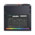 Fonte Vinik Dash Atx 600w Rgb Sem Cabo De Forca Preto Vfg600wpr