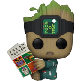 Funko Pop! Marvel: I Am Groot De Macacao Com Livro 1193