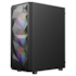 Gabinete Antec Ax83 Rgb Extreme Atx Mid Tower Lateral De Vidro Temperado Usb 3.0 Com 6 Fans Preto 0-761345-10042-7